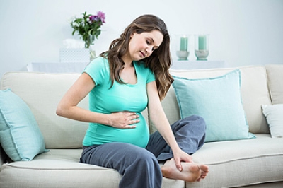 Swollen Feet and Ankles Can Be Common During Pregnancy
