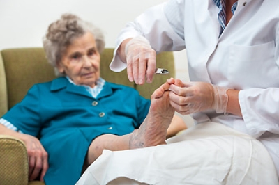 Foot Care Can Be Difficult Among the Elderly