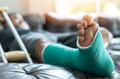 A Broken Foot Affects Daily Life